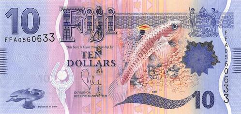 Fiji Islands 10 Dollars 2012 Unc pn 116a, Postzegels en Munten, Bankbiljetten | Oceanië, Los biljet, Ophalen of Verzenden