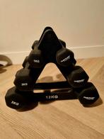 Tunturi Dumbells Set 1 t/m 3 kg, Ophalen of Verzenden, Zo goed als nieuw