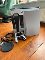 Playstation 5 ps5 disc + 2 controllers + doos NIEUWSTAAT, Ophalen, Zo goed als nieuw, Playstation 5