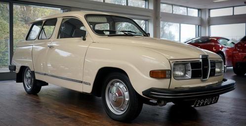 Saab 95 L V4, Auto's, Saab, Bedrijf, Benzine, Stationwagon, Handgeschakeld, Origineel Nederlands, Bruin, Gebruikt