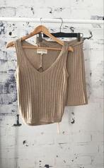 Moost wanted Fajah knitted setje Maat S, Kleding | Dames, Tops, Bruin, Verzenden, Zo goed als nieuw, Moost wanted