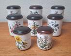 Villeroy & Boch voorraadpotten, 'Botanica', 8 stuks, Ophalen, Zo goed als nieuw, Porselein, Overige typen