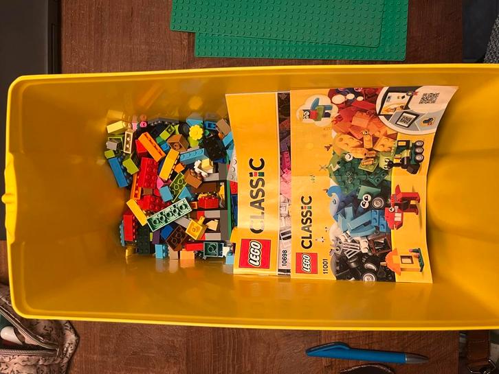 Lego Classic Sets 4x + Grondplaten 2x - Zo Goed Als Nieuw!, Kinderen en Baby's, Speelgoed | Duplo en Lego, Zo goed als nieuw, Lego