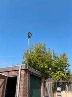 Led bouwlamp op paal, Gebruikt, Lamp met armatuur, Ophalen, Met statief