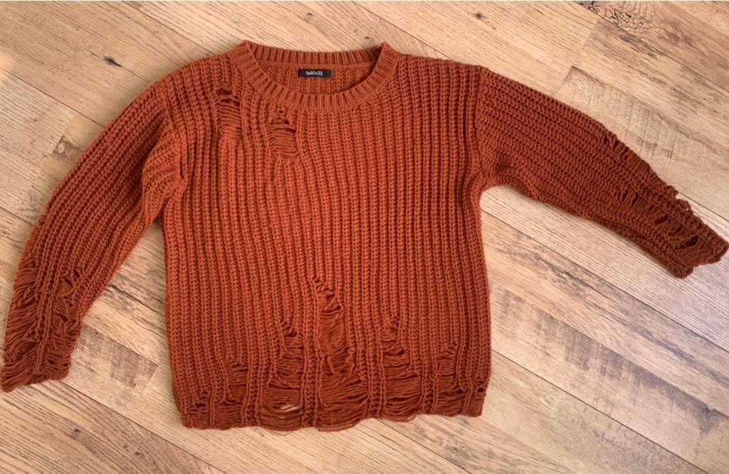 Trui mt S/ M roest oranje, Maat 38/40 (M), Oranje, Ophalen of Verzenden, Onbekend