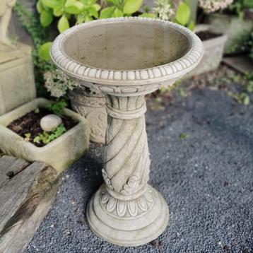 vogelbad barley twist hoogte 65cm ø 40cm beschikbaar voor biedingen