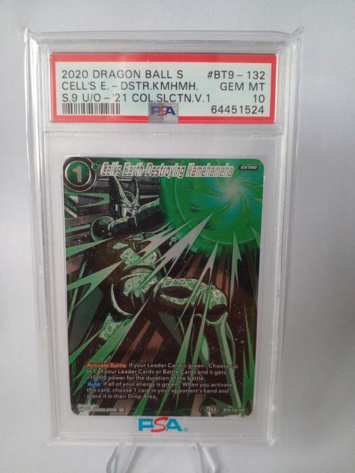 Cell Earth Destroying Kamehameha PSA 10, Hobby en Vrije tijd, Verzamelkaartspellen | Overige, Ophalen of Verzenden