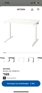 Bureau Ikea mittzon 120x 80 zo goed als nieuw, Huis en Inrichting, Ophalen, Zo goed als nieuw