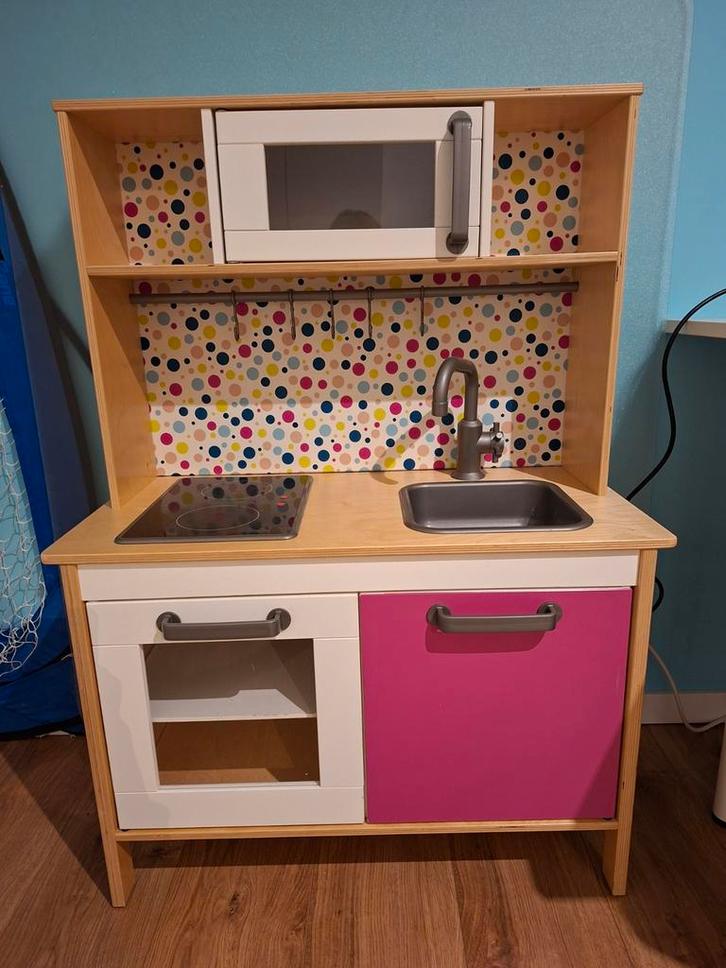 Ikea Duktig Keukentje, Kinderen en Baby's, Speelgoed | Speelkeukens, Gebruikt, Speelkeuken, Hout, Ophalen
