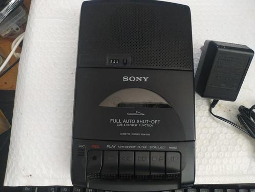 Sony draagbare cassette-corder TCM-939, Audio, Tv en Foto, Cassettedecks, Enkel, Sony, Ophalen of Verzenden