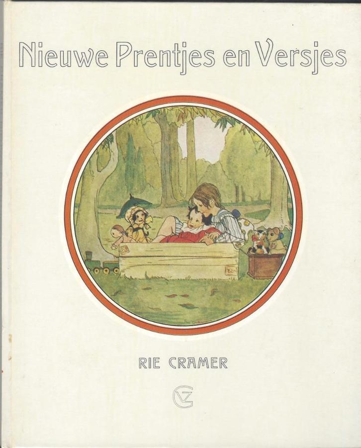 Rie Cramer- 12 NIEUWE PRENTJES en VERSJES *Vintage 1974*, Boeken, Kinderboeken | Kleuters, Zo goed als nieuw, Fictie algemeen