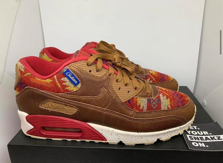 Nike air max 90 ’Pendleton ID’ 2015 mt 42.5, Kleding | Heren, Schoenen, Nieuw, Sneakers of Gympen, Overige kleuren, Ophalen of Verzenden