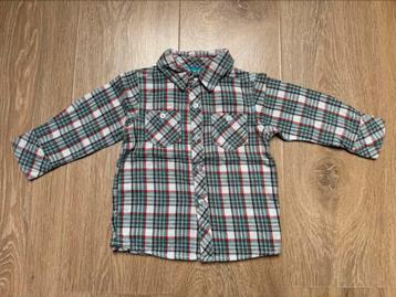 Hema blouse/overhemd jongen maat 80 beschikbaar voor biedingen