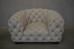 Baxter chester moon fauteuil, 100 tot 125 cm, Design, Hout, 125 cm of meer