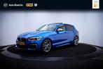 BMW 1-serie M140i Edition Shadow Executive SCHUIFD. | STOEL., Auto's, BMW, Achterwielaandrijving, Gebruikt, Zwart, Blauw