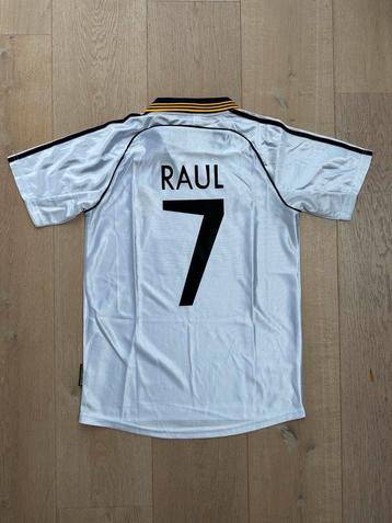 Retro Real Madrid Raúl #7 - 1998/00 Seizoen beschikbaar voor biedingen