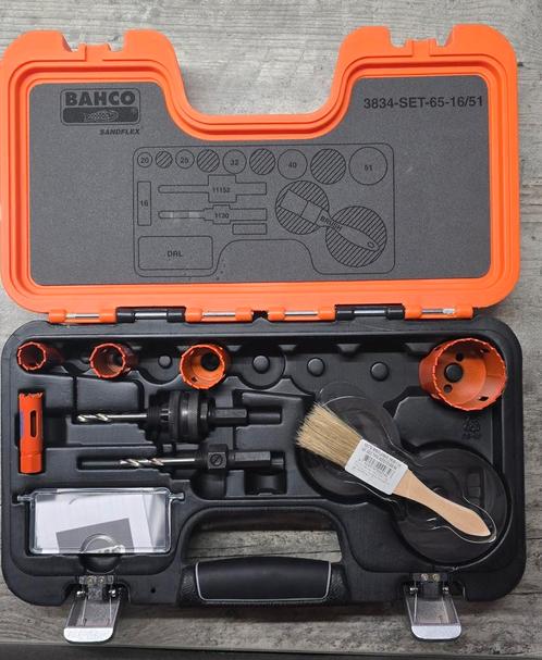 Nieuwe Bahco gatenzaag set3834-set-65-16/15 zie omschrijving, Doe-het-zelf en Verbouw, Gereedschap | Handgereedschap, Nieuw, Ophalen of Verzenden