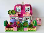 Bouwblokken Hello Kitty huis, woonhuis / Play Big / Unico, Ophalen of Verzenden, Gebruikt, Overige merken