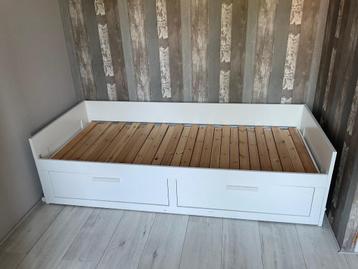 Te koop IKEA bed Brimnes 80x200