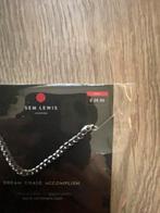 Sem Lewis Ketting - Nieuw in verpakking!, Ophalen of Verzenden, Nieuw, Zilver, Overige materialen