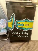 Herman Brood Koelkast met Vriesvak - Uniek Design!, Gebruikt, 100 tot 150 liter, 45 tot 60 cm, Met vriesvak