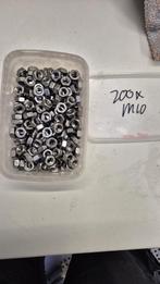 Partij moeren RVS, Doe-het-zelf en Verbouw, IJzerwaren en Bevestigingsmiddelen, Ophalen, Zo goed als nieuw, Minder dan 50 mm, Rvs