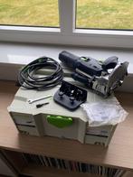 Festool Domino DF 500, Ophalen of Verzenden, Gebruikt, Elektrisch, Lamellenfrees