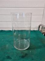 cilinder vaas glas, Huis en Inrichting, Woonaccessoires | Vazen, Ophalen of Verzenden