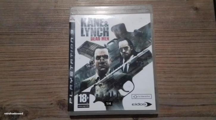 Kane & Lynch: Dead Men - PS3, Spelcomputers en Games, Games | Sony PlayStation 3, Zo goed als nieuw, Avontuur en Actie, 1 speler
