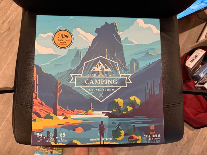 Bear Mountain All-in Deluxe + Mini Uitbreidingen, Hobby en Vrije tijd, Gezelschapsspellen | Bordspellen, Zo goed als nieuw, Ophalen of Verzenden