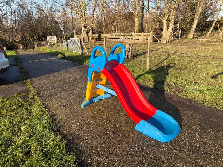 Smoby Glijbaan met Wateraansluiting - Kinderglijbaan, Kinderen en Baby's, Speelgoed | Buiten | Speeltoestellen, Gebruikt, Glijbaan