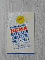 sticker Internationaal HEMA satellite circuit, Ophalen of Verzenden, Zo goed als nieuw, Sport