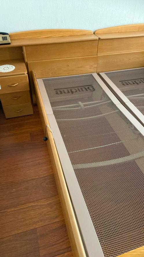Auping bedden, Huis en Inrichting, Slaapkamer | Complete slaapkamers, Zo goed als nieuw, Tweepersoons, Ophalen of Verzenden
