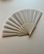 Handwaaiers beige, Ophalen of Verzenden, Zo goed als nieuw, Versiering, Geboorte of Huwelijk