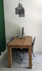 Eettafel voor 6 personen - 80x160cm, Ophalen, 50 tot 100 cm, Zo goed als nieuw, Vijf personen of meer