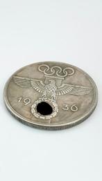 Plaquette/medaille Olympische spelen 1936 Duitsland., Ophalen of Verzenden, Duitsland