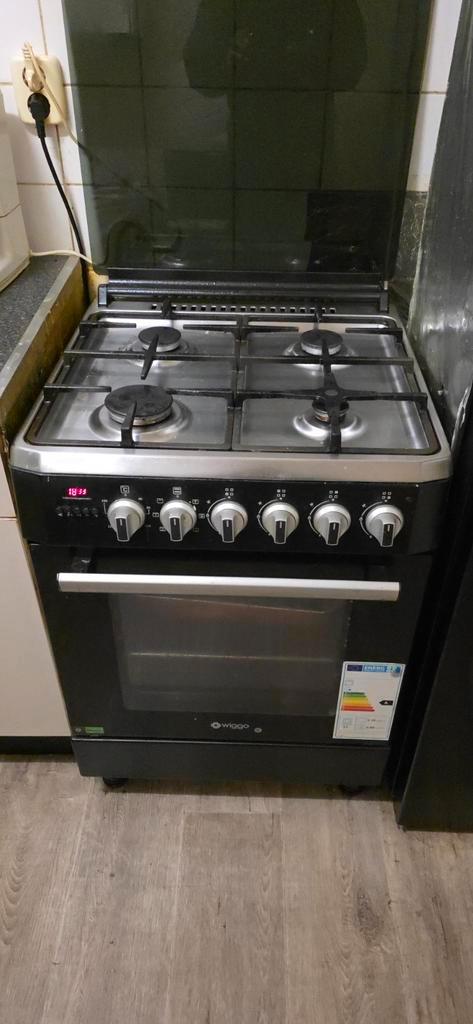 Wiggo WO-E609R(BB) Gasfornuis - Zuinig & Veelzijdig!, Witgoed en Apparatuur, Fornuizen, Ophalen