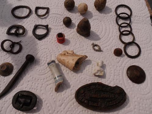 lot bodemvondsten,archeologie,metaaldetectie, na 1600, Hobby en Vrije tijd, Metaaldetectors, Ophalen of Verzenden