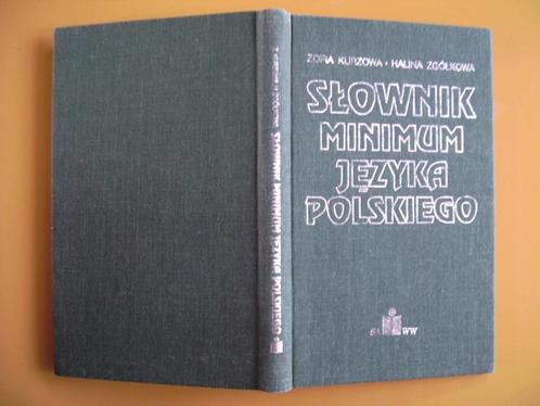 Słownik minimum języka polskiego ISBN 83-85066-63-2, Boeken, Taal | Overige Talen, Nieuw, Ophalen of Verzenden