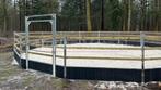 Hoefslagkering | Rijbakomranding | Longeercirkel | 42, Dieren en Toebehoren, Stalling en Weidegang, Stalling, 4 paarden of pony's of meer