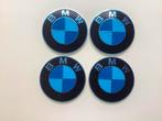 4 emblemen BMW origineel 70 mm wieldoppen naafdoppen nieuw, Auto diversen, Wieldoppen, Verzenden, Nieuw