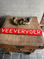 Oude emaille bord, Ophalen, Gebruikt, Reclamebord