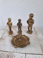 4 koperen Manneken Pis, Antiek en Kunst, Antiek | Koper en Brons, Ophalen, Koper