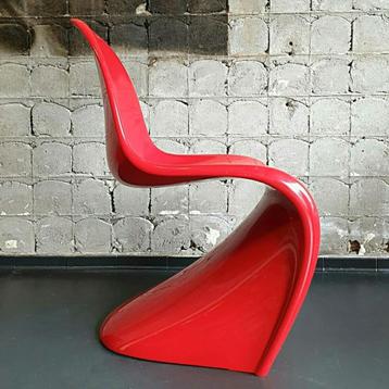Verner Panton stoel, S-Chair, Vitra designstoel beschikbaar voor biedingen