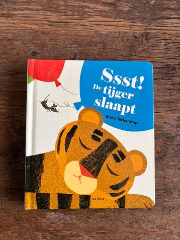 Britta Teckentrup - Ssst! De tijger slaapt beschikbaar voor biedingen