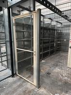 2x stalen gaasdeur, binnendeur, deur met slot, loopdeur, Doe-het-zelf en Verbouw, Deuren en Horren, 215 cm of meer, Binnendeur