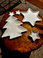 Kerst schaaltjes ster/boom - Leuk kado!, Keramiek, Nieuw, Ophalen of Verzenden, Schaal of Schalen