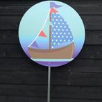 Geboortebord Boot, Ophalen, Gebruikt, Geboortebord