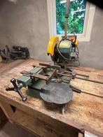 Huvema metaal afkortzaag incl 3 zaagbladen, Doe-het-zelf en Verbouw, Gereedschap | Zaagmachines, Ophalen, Gebruikt, 70 mm of meer