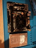 Moederbord met CPU en HDD, Ophalen of Verzenden, Gebruikt, DDR3